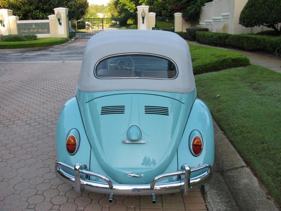  Volkswagen Beetle Cabriolet 1963 года  (фото 8 из 17)